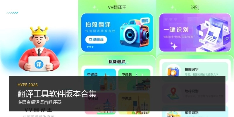 翻译工具软件版本合集