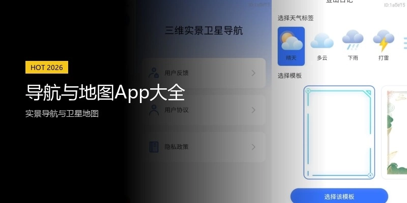 导航与地图App大全