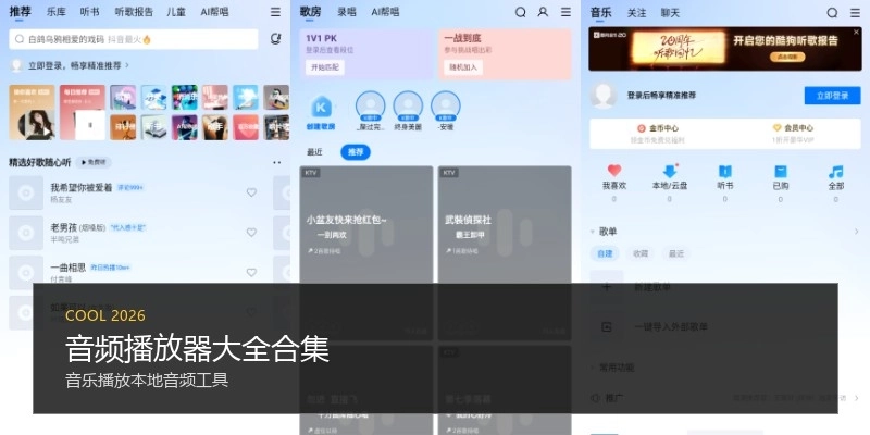 音频播放器大全合集