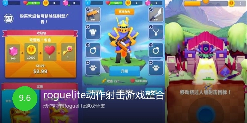roguelite动作射击游戏整合