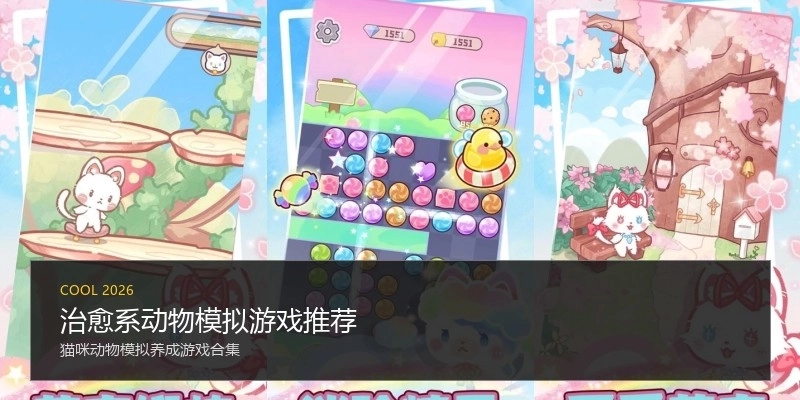 治愈系动物模拟游戏推荐