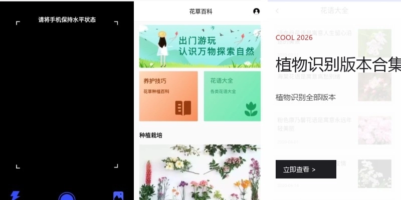 植物识别版本合集