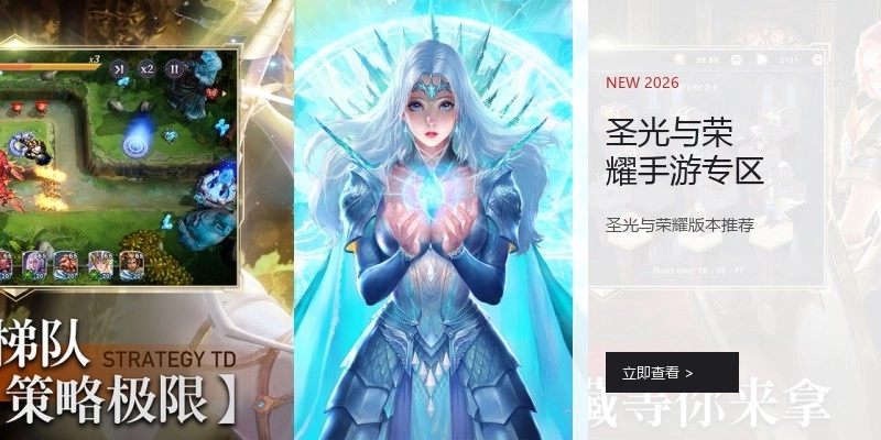 圣光与荣耀手游专区