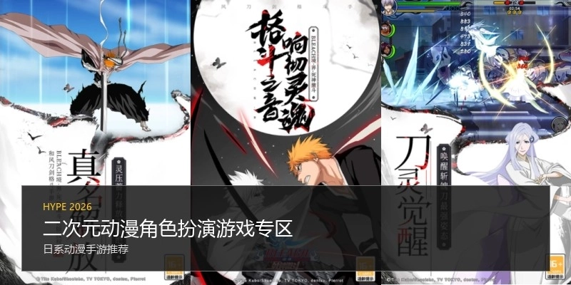 二次元动漫角色扮演游戏专区