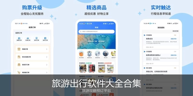旅游出行软件大全合集