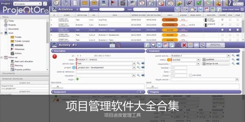 项目管理软件大全合集