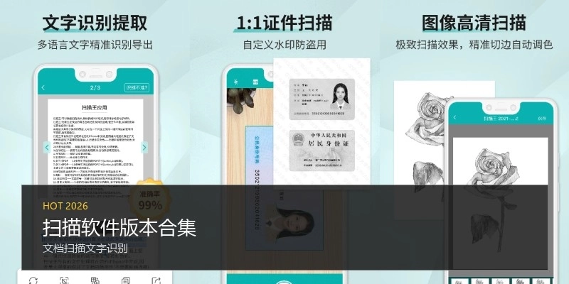 扫描软件版本合集