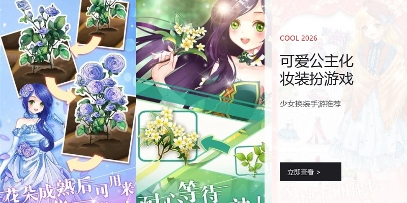 可爱公主化妆装扮游戏