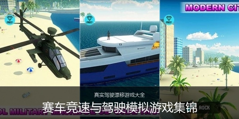 赛车竞速与驾驶模拟游戏集锦