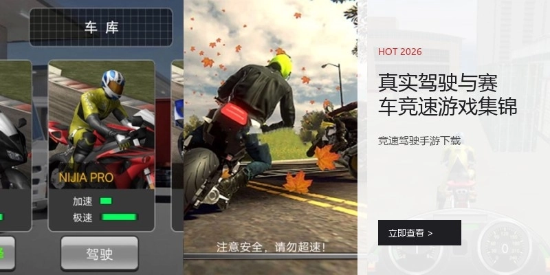 真实驾驶与赛车竞速游戏集锦