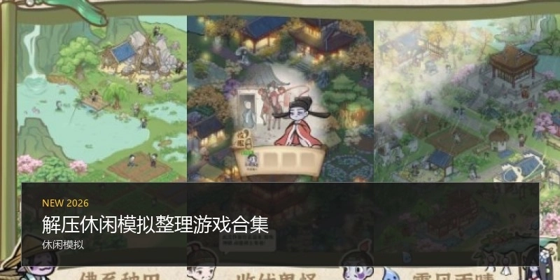 解压休闲模拟整理游戏合集