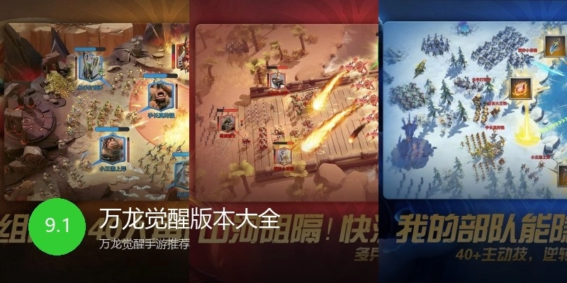 万龙觉醒版本大全