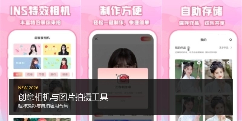 创意相机与图片拍摄工具