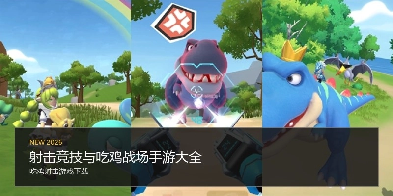 射击竞技与吃鸡战场手游大全