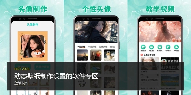 动态壁纸制作设置的软件专区