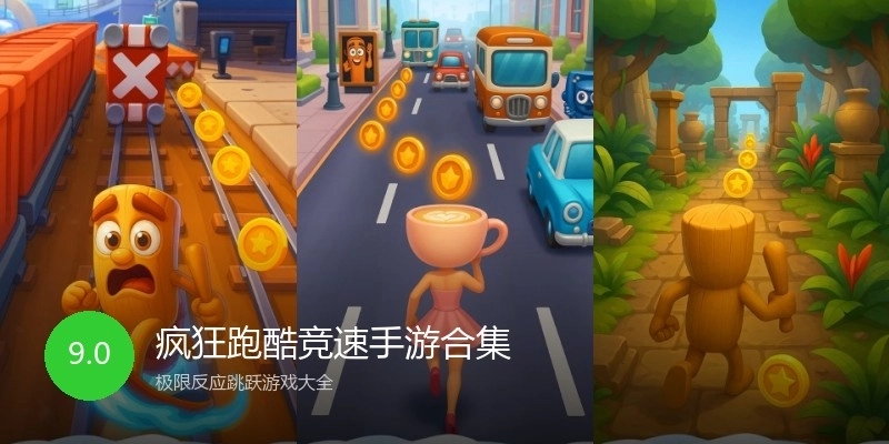 疯狂跑酷竞速手游合集