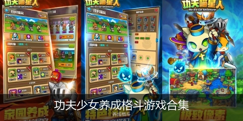 功夫少女养成格斗游戏合集