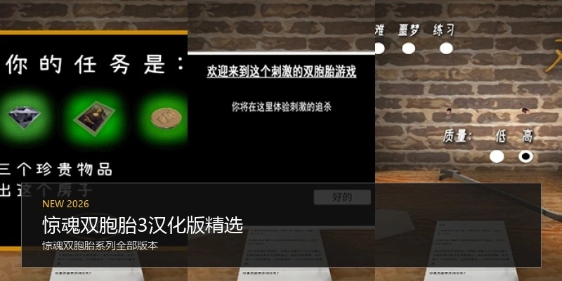 惊魂双胞胎3汉化版精选