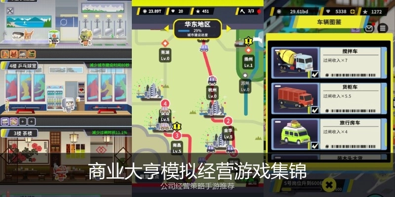 商业大亨模拟经营游戏集锦