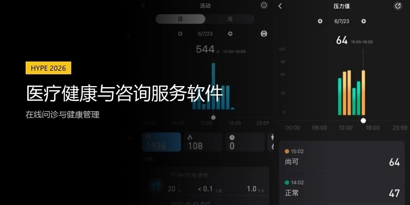 医疗健康与咨询服务软件
