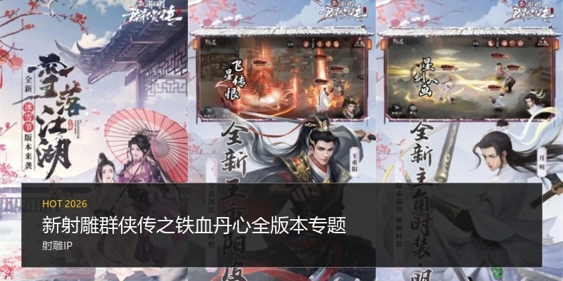 新射雕群侠传之铁血丹心全版本专题