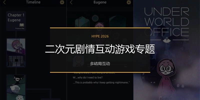 二次元劇情互動游戲?qū)ｎ}