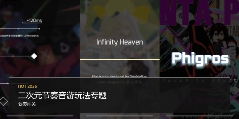 二次元節(jié)奏音游玩法專題