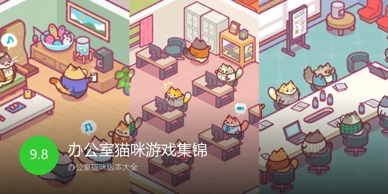 办公室猫咪游戏集锦