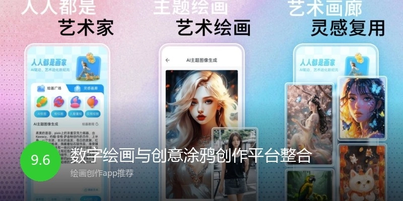 数字绘画与创意涂鸦创作平台整合