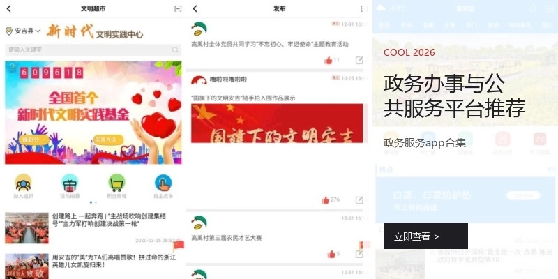 政务办事与公共服务平台推荐