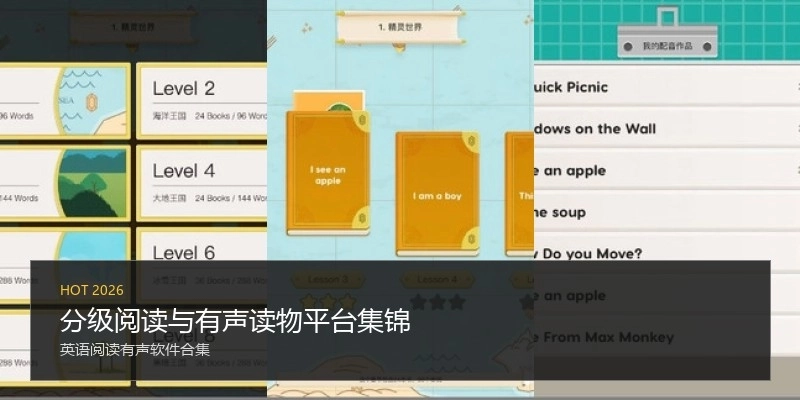 分级阅读与有声读物平台集锦