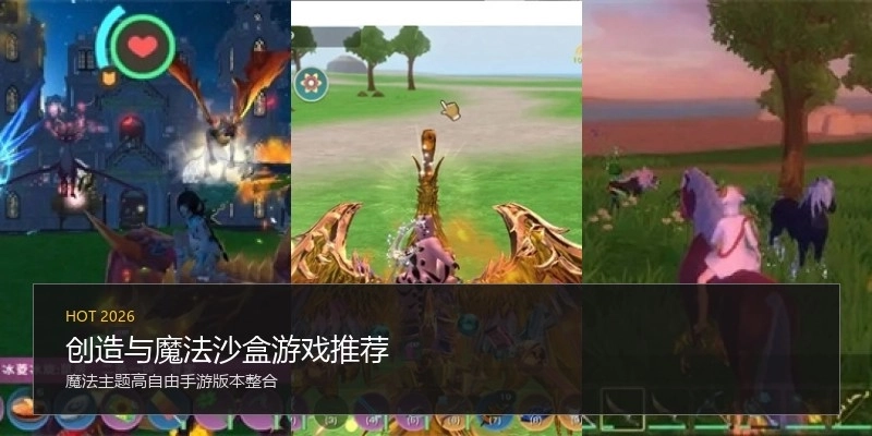 创造与魔法沙盒游戏推荐