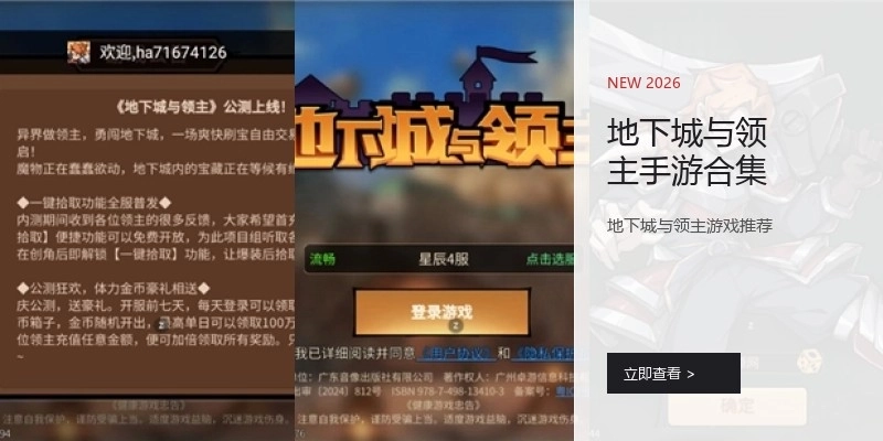 地下城与领主手游合集