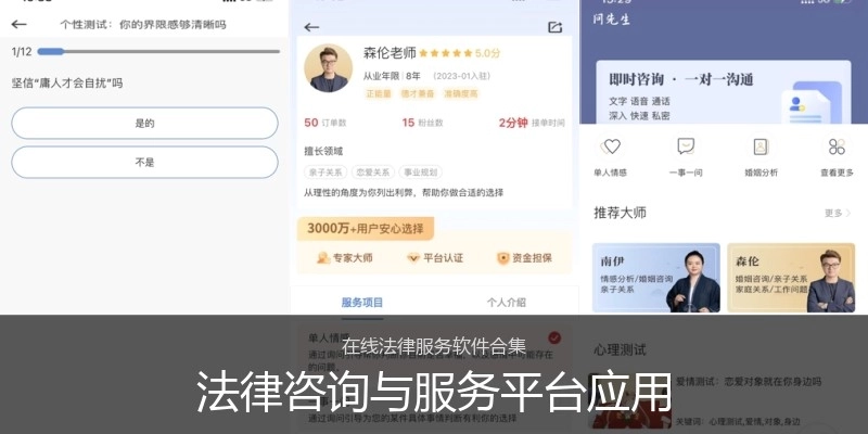 法律咨询与服务平台应用