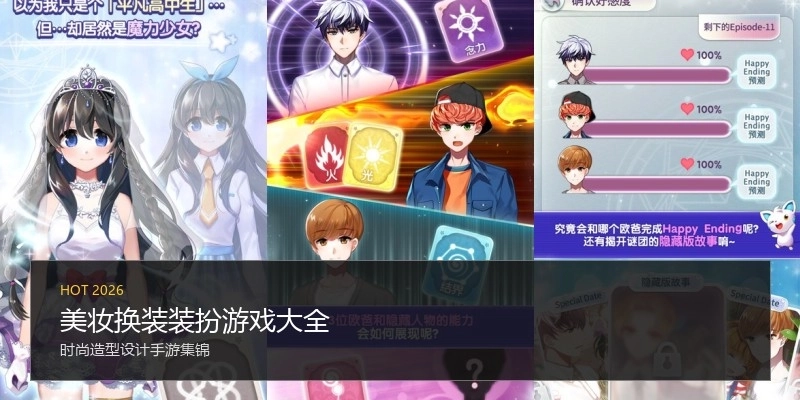 美妆换装装扮游戏大全