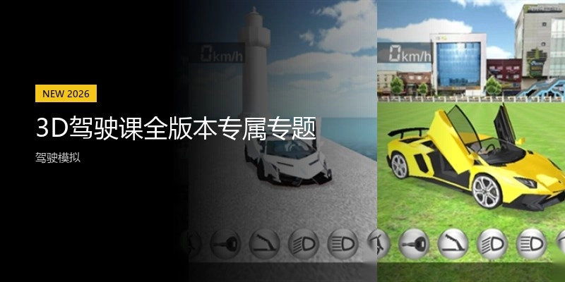 3D驾驶课全版本专属专题