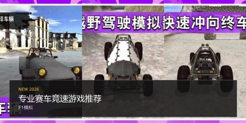 专业赛车竞速游戏推荐