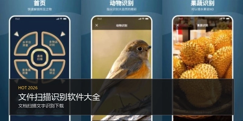 文件扫描识别软件大全