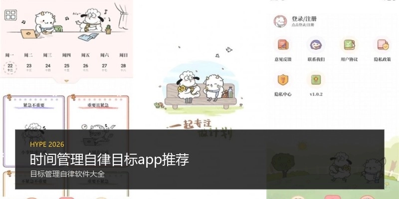 时间管理自律目标app推荐