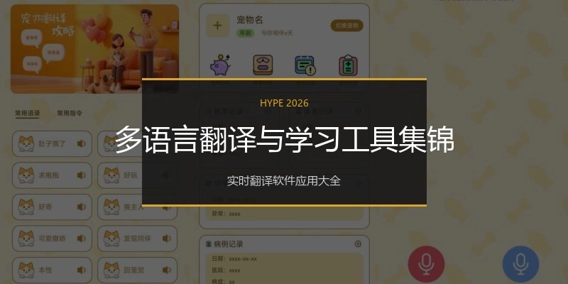 多语言翻译与学习工具集锦