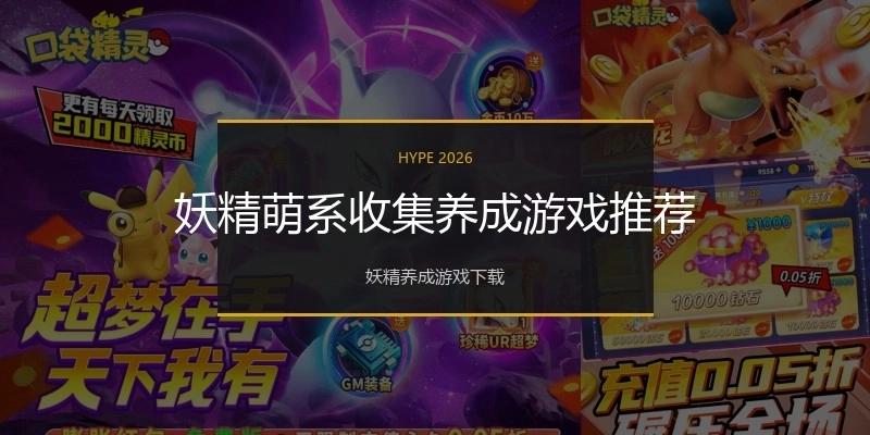 妖精萌系收集养成游戏推荐