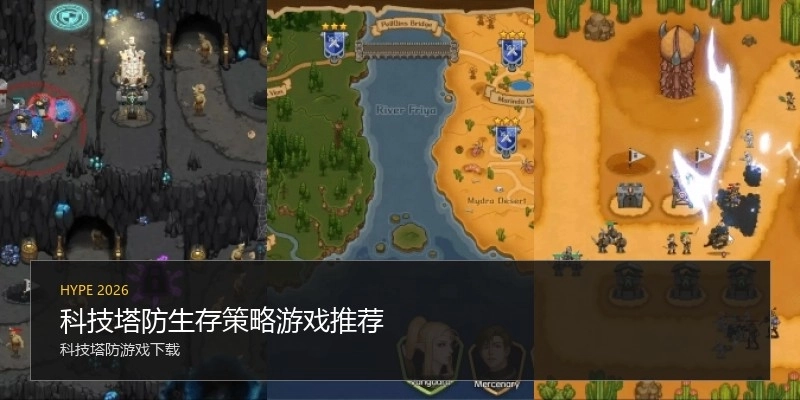 科技塔防生存策略游戏推荐