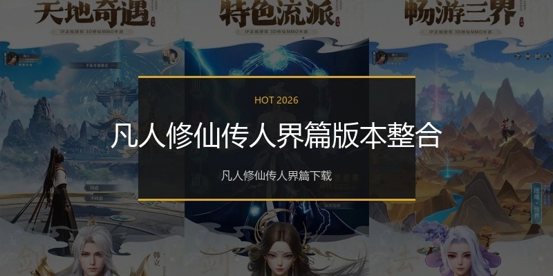 凡人修仙传人界篇版本整合