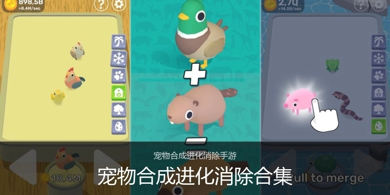 宠物合成进化消除合集