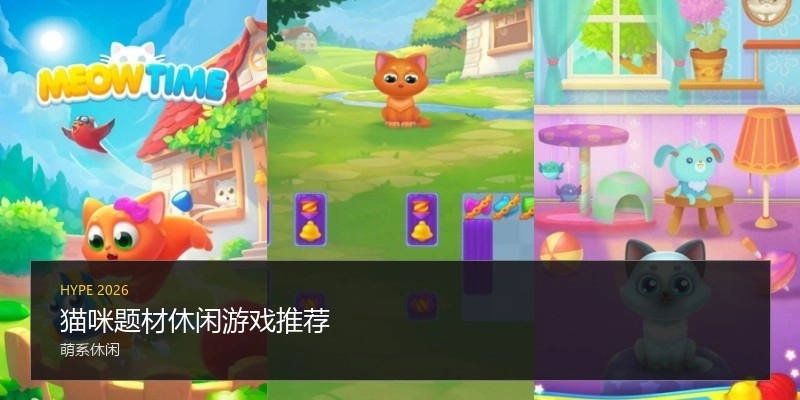 猫咪题材休闲游戏推荐
