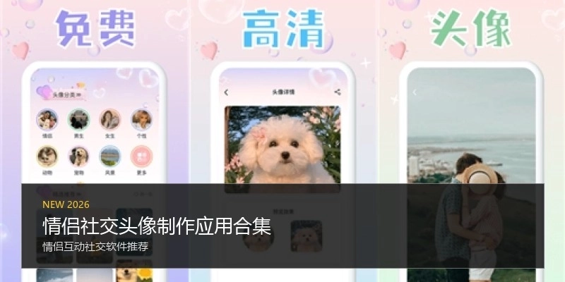 情侣社交头像制作应用合集