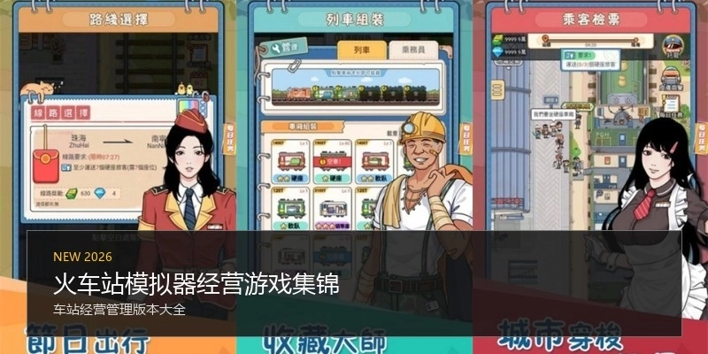 火车站模拟器经营游戏集锦