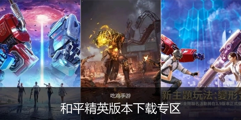 和平精英版本下载专区