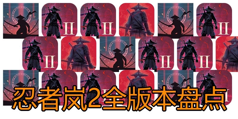忍者岚2全版本盘点