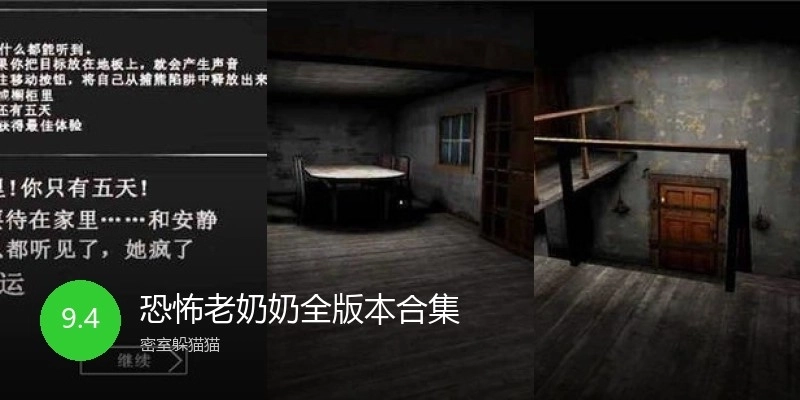 恐怖老奶奶全版本合集